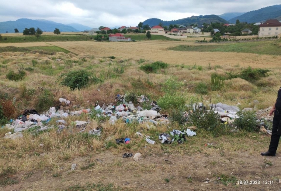 Üç rayonda ekoloji qaydaları pozanlara qarşı tədbirlər görüldü